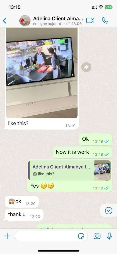 WhatsApp Customer Chat Screenshot 4 for huluxtv IPTV Support
